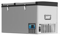 Компрессорный автохолодильник с крышкой сверху Alpicool BCD125 (12/24)