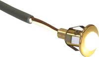 Светодиодный светильник CARIITTI CR05 золото, матовая линза IP67 0,5Вт/150мА