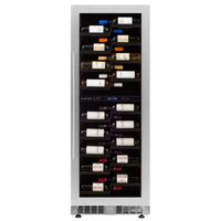 Встраиваемый винный шкаф 101-200 бутылок Dunavox DX-104.375DSS