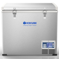 Большой компрессорный автохолодильник ICE CUBE 103 литра (модель IC95)