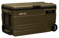 Компрессорный автомобильный холодильник 24 вольта MEYVEL AF-U75-travel