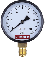 Манометр Rommer RIM-0010-101015