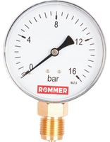 Манометр Rommer RIM-0010-801615
